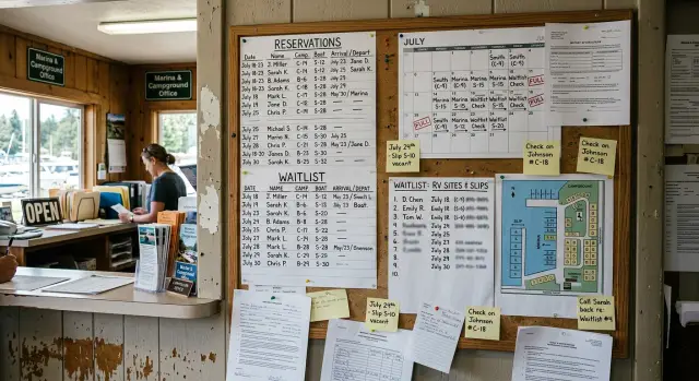 Campground and marina waitlists expose travel plans