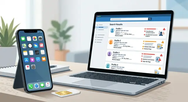 SIM swap attempt risks from exposed phone data online