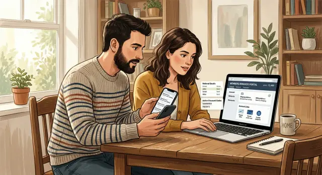 Customer referral privacy risks for couples and families