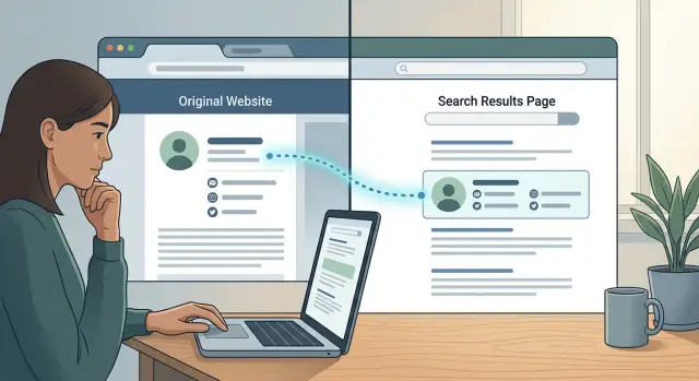 Remove personal info from search results: source or index?