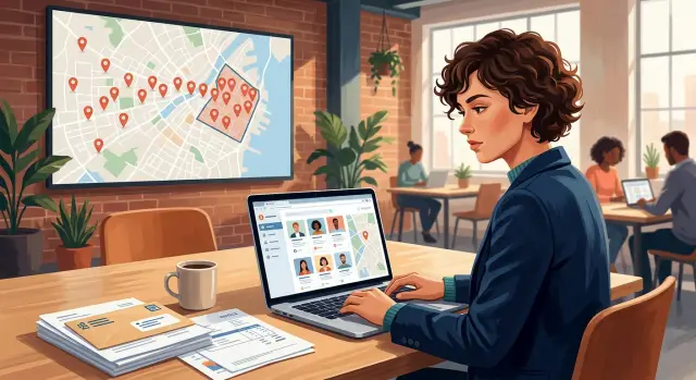 Startup founder address privacy: traces from mailbox listings