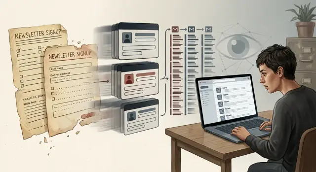 Old newsletter signups can keep your data in circulation