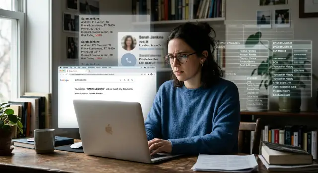 Not found search results can still mean your data is for sale