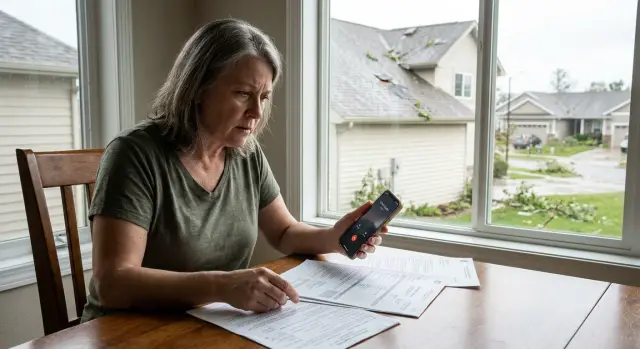 Storm repair scams: how public records expose homeowners