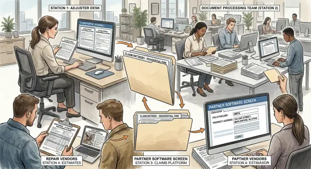 Insurance claims privacy: how vendors spread address data