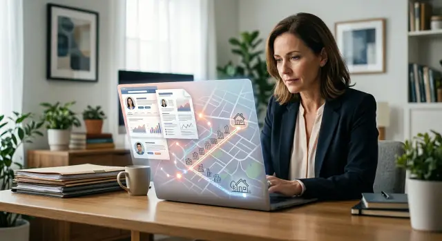 Remote executive privacy when every profile lists your city