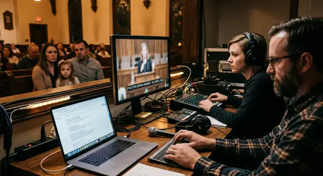 Church livestream privacy: how family details get found