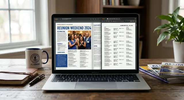 Alumni magazine privacy: class notes that expose too much