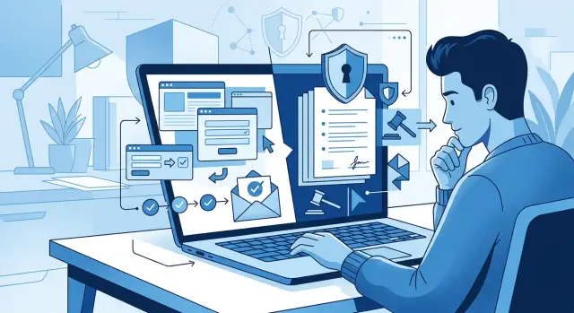 Browser automation vs legal request for data removal