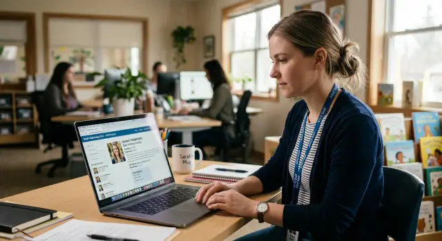 Privacy tips for childcare workers with public bios