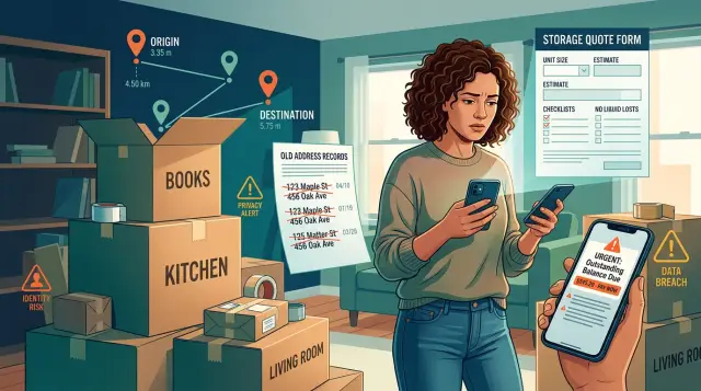 Moving company balance-due scams and the public trail