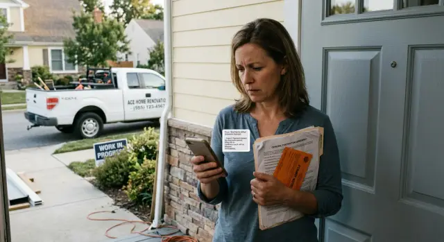 Contractor deposit scams after permit filings explained