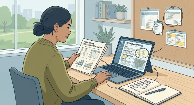 When a broker says it only uses public data: what to do