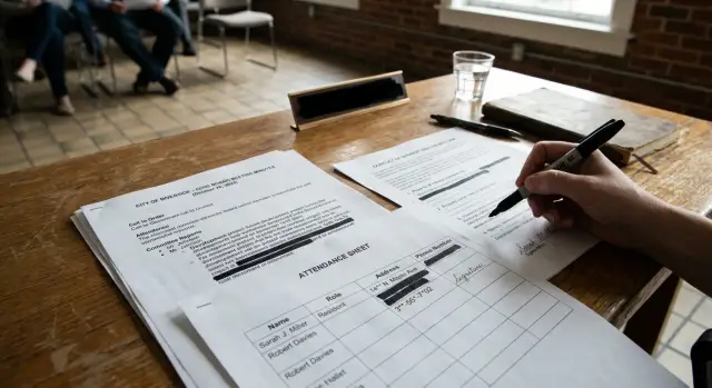 Board minutes privacy: when public PDFs expose your address