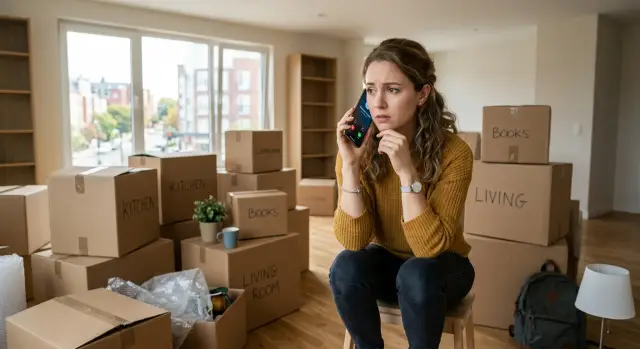 Fake internet service activation calls after a move