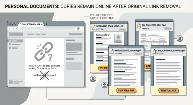 PDF mirror sites can keep files online after deletion