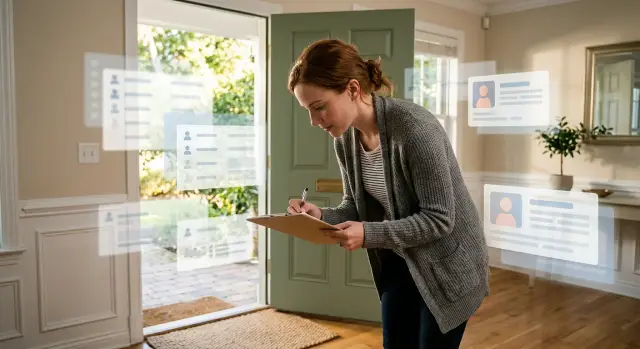 Open house sign-in forms and where your data can end up