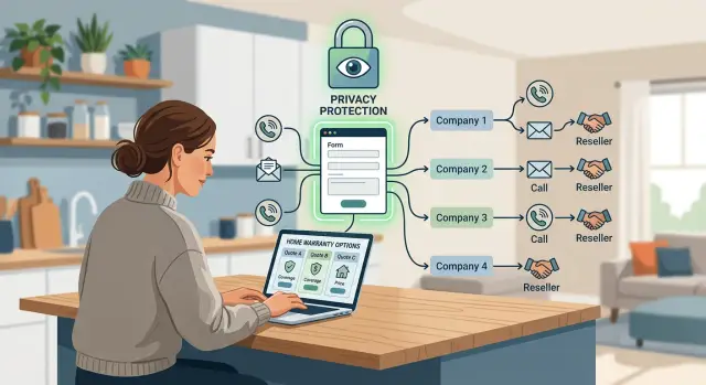 Home warranty quote privacy: where your details can spread
