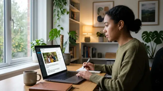 Personal data in image captions and alt text: what to check