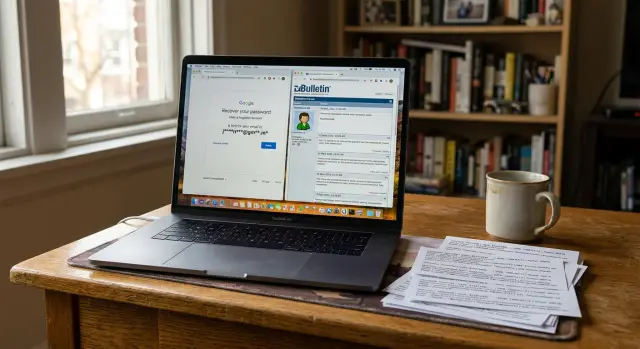 Public recovery email hints and account takeover risk