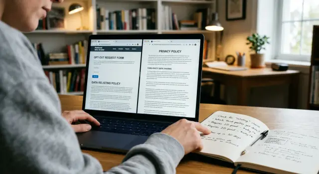 Data broker privacy policy: what to scan before opting out