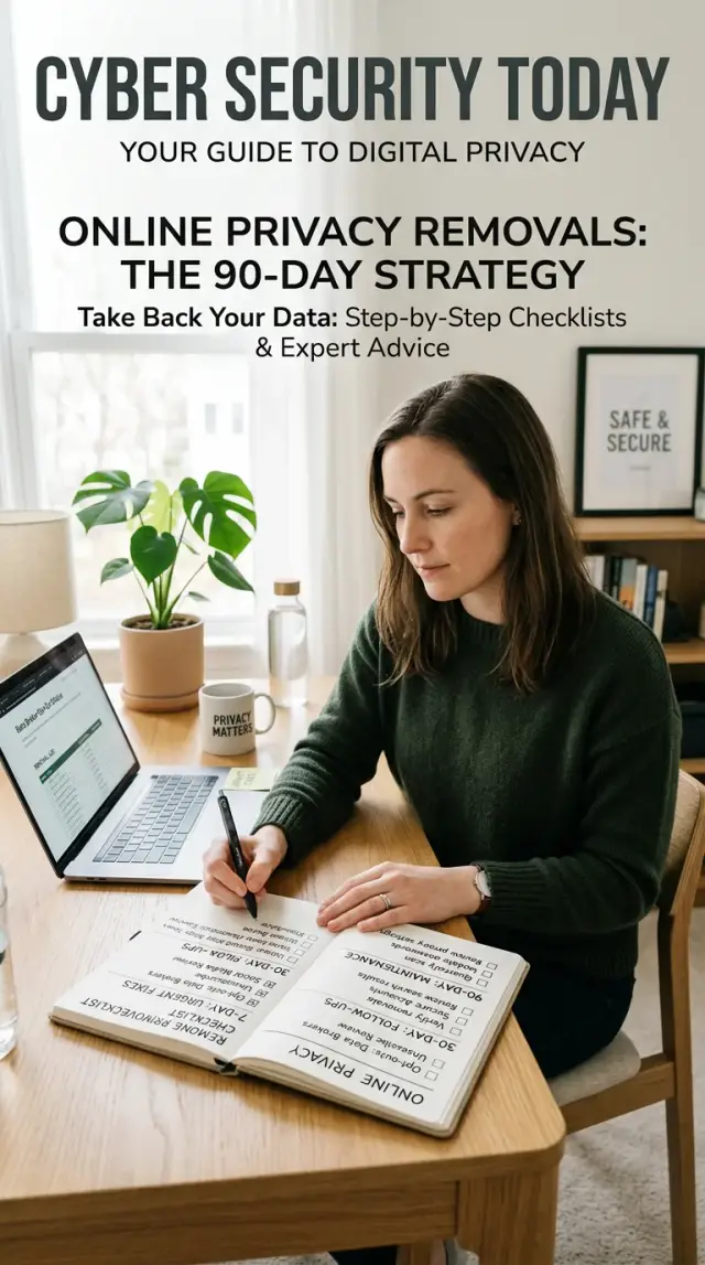 Data removal plan for the first 7, 30, and 90 days