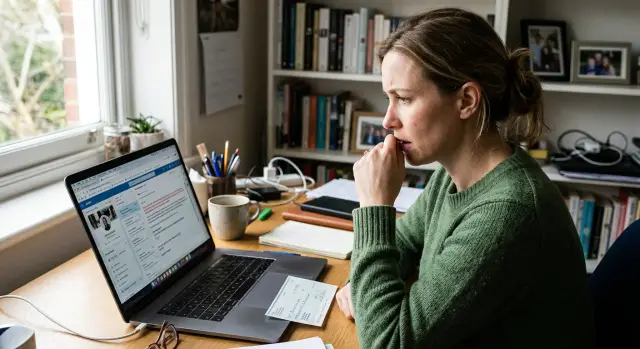 False check scams: how scammers research you before contact