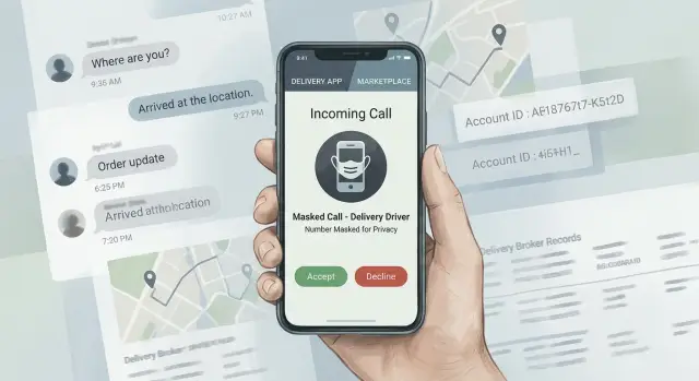 Masked phone numbers: why delivery app privacy still fails