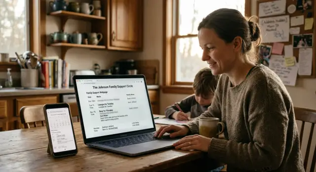Meal train privacy risks and how families can share less