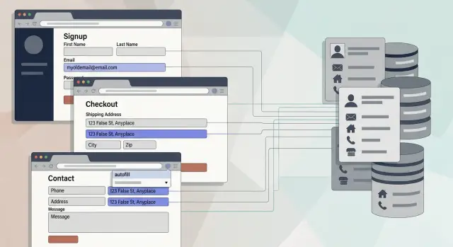 Browser autofill mistakes and how they spread your data