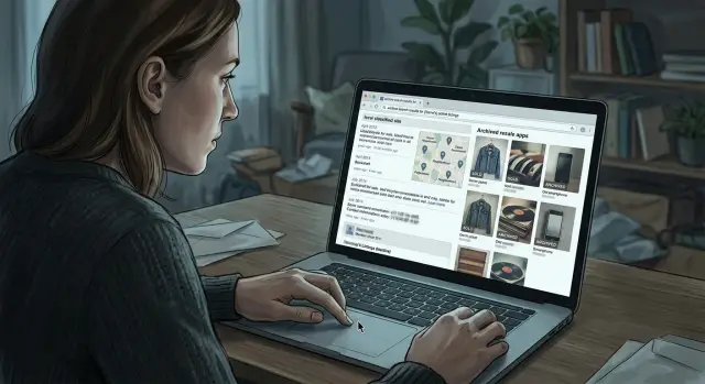 Old marketplace listings can expose your contact details