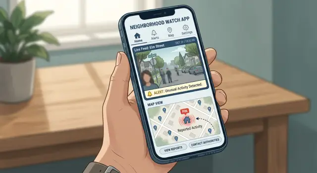 Security camera app privacy: how posts expose your home