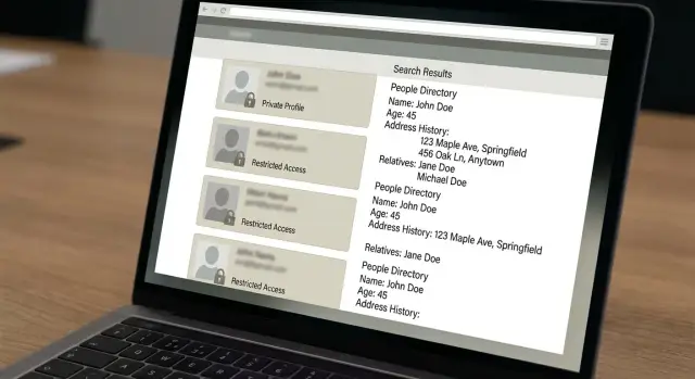 Private profiles and public records: what still shows