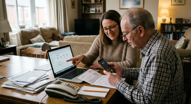 Data removal for elderly parents to lower scam risk
