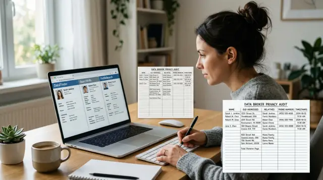 Map a broker profile to its sources with simple checks
