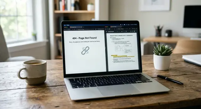 PDF still online after page removal: what to check