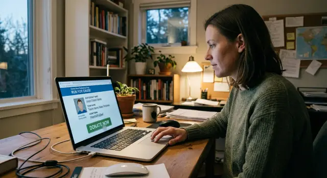Remove personal data from charity race pages safely