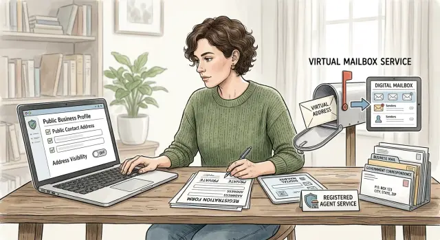 Side business without home address: practical setup steps
