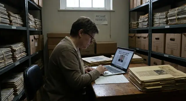Personal details in local news archives: what to do next