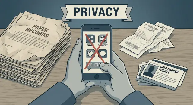 Deleting social media is not enough for broker sites