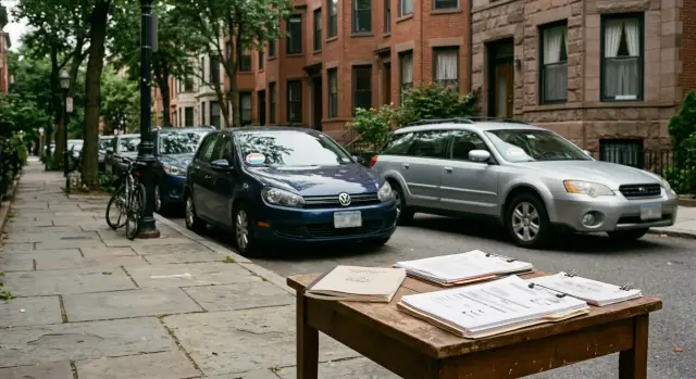Resident parking permits privacy and how addresses spread