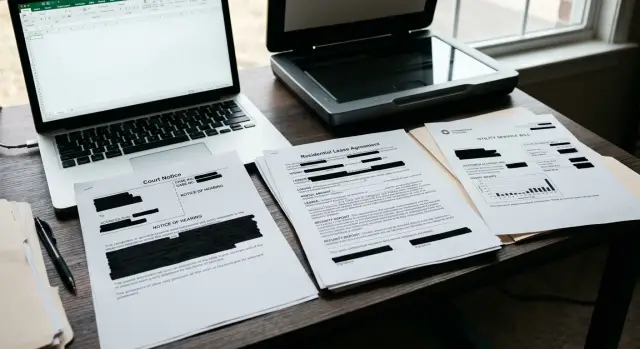 What to redact on proof documents before sharing them