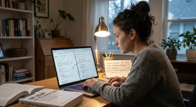Find hidden people search listings using old employers